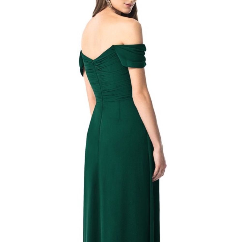 Nordstrom 'Dessy Collection' Ruched Chiffon Gown
